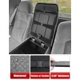 thumbnail image 7 of KBH Center Console Cover for Chevy Silverado GMC Sierra 1999-2007, Avalanche Suburban Tahoe 2002-2006, PU Leather Middle Console Armrest Cover for Truck, Gray (Fits Jump Seat Console Only), 7 of 7