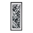 thumbnail image 2 of Gild Design House Modern Palm Leaves Black and White Shadow Box with Black Frame, 2 of 7