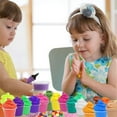 thumbnail image 2 of SharkTRUE Slime For Kids Pink Fluffy Slime Toy For Girls And Boys Squishy Fluffy Foam Clay DIY Soft Putty, 2 of 8