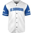 thumbnail image 2 of Personalized Name El Salvador Baseball Jersey Shirt El Salvador Flag Shirt Salvadorans Pride El Salvadoreña (M), 2 of 4