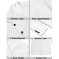 thumbnail image 6 of COOFANDY Men's Casual Regular Fit Blazer Jacket Two Button Suit Jackets Lightweight Sport Coat, 6 of 7