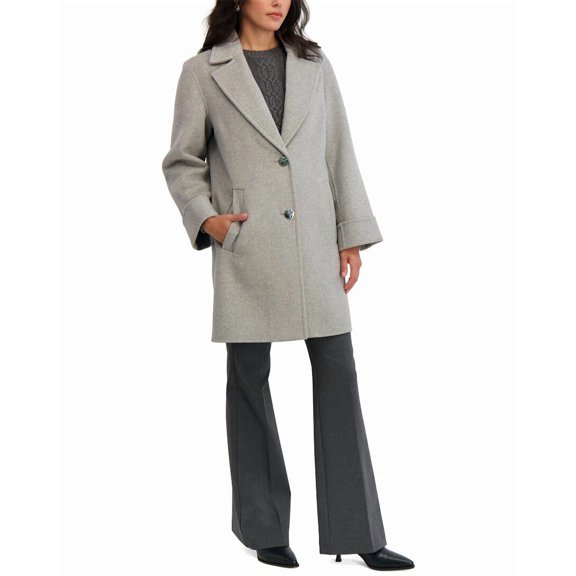 Tahari womens Sandra Medium Wool-Blend Coat, m