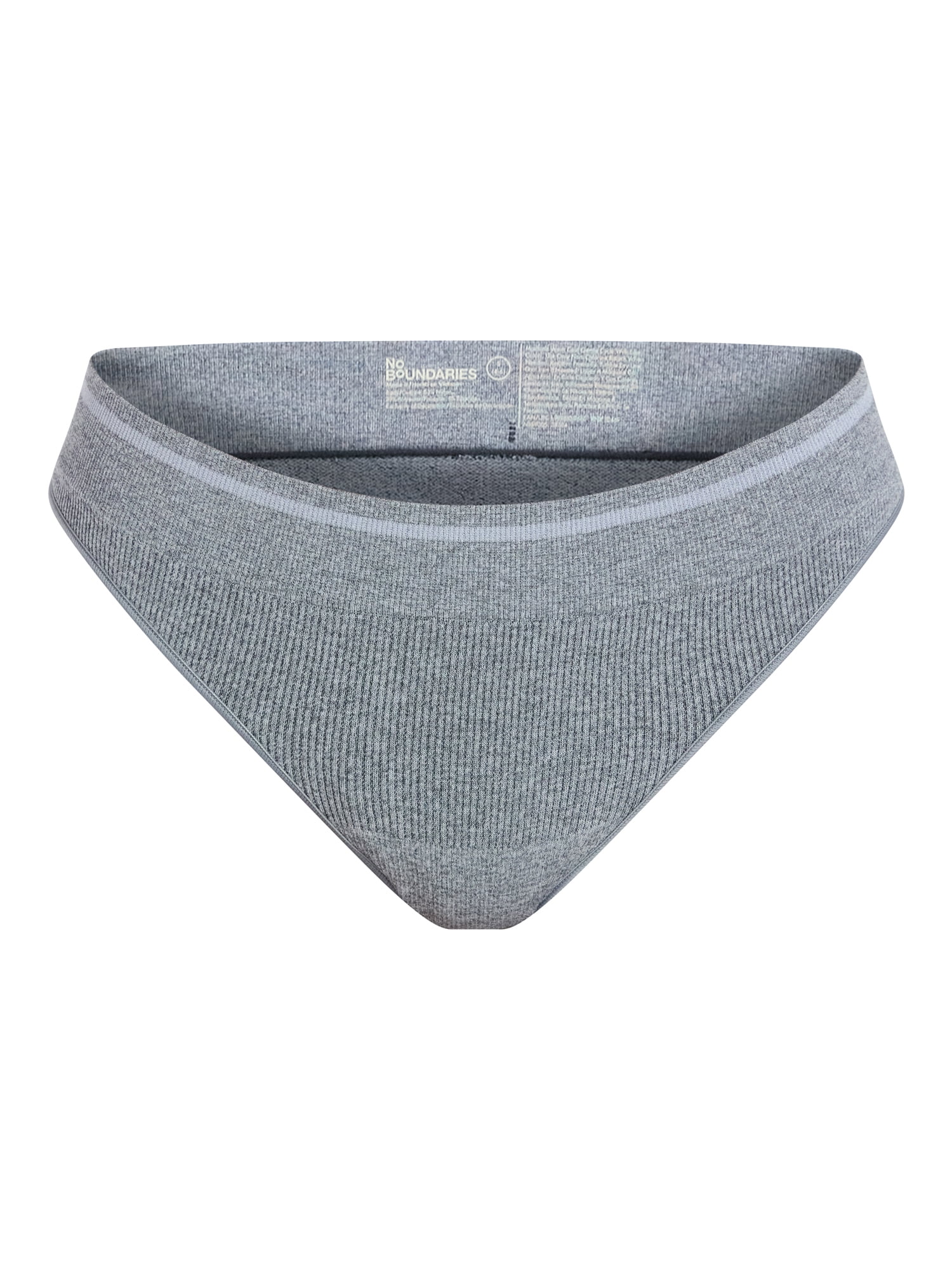 No Boundaries Seamless Thong Panties, 3-Pack, Women's XS-XXXL
