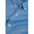 thumbnail image 2 of Gant Diamond G Men's Wool Commuter Fitted Button Down Shirt (3051362), Medium,  Hamptons Blue, 2 of 5