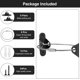 thumbnail image 3 of Metal Furniture Straps - 6 Packs Baby & Pet Proofing Anti Tip Furniture Locks, 3 of 4