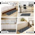 thumbnail image 6 of Logiee Flower Print Kitchen Mats for Floor Sets of 2,Waterproof Kitchen Rugs,Non Slip Comfort Standing Mat Rug for Home,Runner,Sink,Office,Laundry, 6 of 6