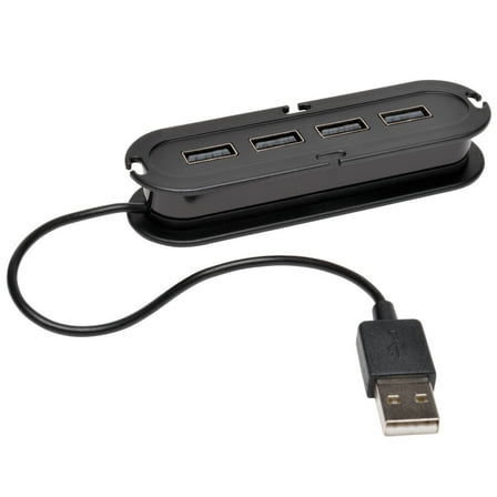 Tripp Lite U222-004 4-Port USB 2.0 Hi-Speed Ultra-Mini Hub