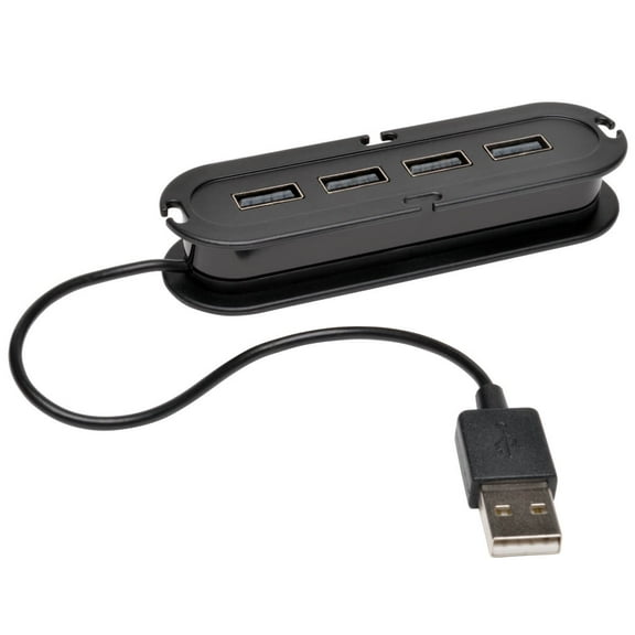 Tripp Lite U222-004 4-Port USB 2.0 Hi-Speed Ultra-Mini Hub