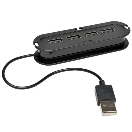 UPC: 0037332182036 | Tripp Lite U222-004 4-Port USB 2.0 Hi-Speed Ultra-Mini Hub