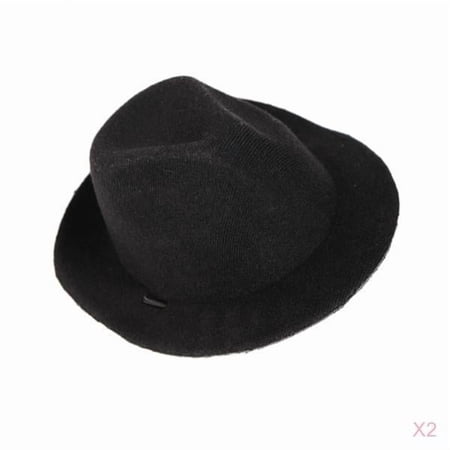 QSTDGVPW Set of 2 Costume West Cowboy Hat Set Cute Hat for Dog Birthday Party or Costume