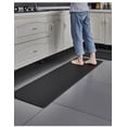 thumbnail image 2 of Non Skid Waterproof Kitchen Mats Anti-fatigue Thick Cushioned Floor Rug（black）, 2 of 7