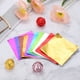 thumbnail image 5 of Uxcell 200Pcs Envolturas de Caramelo de Colores Mixtos de Papel de Aluminio, Papel de Envoltura Brillante de 3x3", 5 of 6