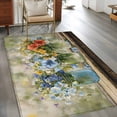 thumbnail image 3 of Farmhouse Flowers Area Rug 3x5 Washable Rug Non Slip Country Spring Botanical Florals Painting Large Area Rug Indoor Floor Carpet for Entryway Bedroom Kitchen Living Room Home Office Dining Room, 3 of 8