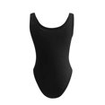 thumbnail image 4 of MSJUHEG Full Coverage Slimming Swimwear,Hollow Monokini Swimwear,Plus Size One Piece Swimsuit,Short Sleeve Bathing Suit,Bathing Suit Monokini,High Waisted Bikini Sets for Women, Black L, 4 of 5