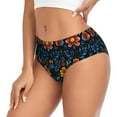thumbnail image 2 of Fotbe Mexican Flower Calzones Estampados para Mujer – Ropa Interior de Algodón, Cómoda, Suave y Elástica-X-Large, 2 of 6