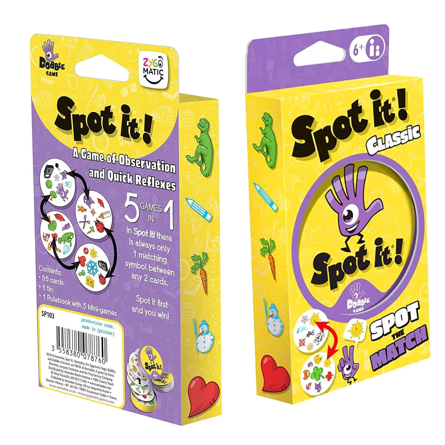 Beyond the Box Game Night Gift Box Playing Cards, Snacks, Candy for Family, Kids, Teens, Adults