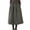 Style3:Green, variant on Gytharion Women's Wool Midi Skirts Fashion Plaid Print Elastic High Waist Skirt Fall Flowy A-Line Swing Long Skirts with Pockets