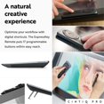 thumbnail image 5 of Wacom Cintiq Pro 24 Creative Pen and Touch Display: monitor de dibujo gráfico 4K con presión de lápiz de 8192 y 99% Adobe RGB (DTH2420K0), negro, 5 of 5
