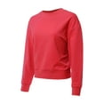 thumbnail image 3 of MixMatchy Women's French Terry Crewneck Sweatshirt, 3 of 4