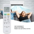thumbnail image 4 of Reemplazo De Control Remoto De Aire Acondicionado, Control Remoto De Aire Acondicionado Multifuncional Con Pilas ABS Ampliamente Compatible Para ARC480A9, 4 of 7