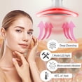 thumbnail image 3 of Masajeador facial XMXW de 7 colores True Beauty Glow con luz roja, 3 of 7