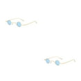 thumbnail image 2 of kurtrusly Cadre Rond Classique en Métal Rétro pour Style Tendance Confort Style 2 2ensemble, 2 of 6