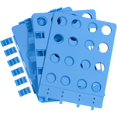 thumbnail image 2 of Wäschefaltbrett: Wäsche-Faltbrett für Hemden & Co, 68 x 57 cm, blau, klappbar (Wäschefalter), 2 of 7