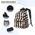 thumbnail image 4 of Fotbe Rose Flowers Lightweight Casual Laptop Backpack for Men and Women, Daily use Waterproof backpack, Backpack for College, 4 of 7