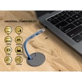 thumbnail image 5 of Cable Leader 30ft Slim Cat6a 28AWG UTP Ethernet Network Patch Cable, Blue, 5 of 6
