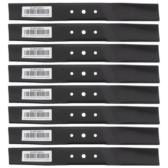 (8) Straight Low-Lift Blade fits Ferris® 1520843 5020843 32" 48" Deck