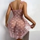 thumbnail image 5 of Gibobby Conjunto de lencería Sexy Conjunto de Lencería Erótica Ropa Interior Sexy para Mujer, Camisón de Una Pieza con Tanga, Ropa de Dormir para Mujer(Rosa, 5XG), 5 of 5