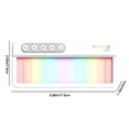 thumbnail image 3 of Juguete Musical Interactivo Xihbxyly Multicolor Teclado de Piano Portátil con Efectos de luz, 3 of 6