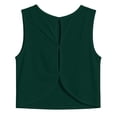 thumbnail image 7 of HAYIMI Women Yoga Tank Tops Hollow Back Workout Shirts Running Gym Athletic Vest Casual Activewear Summer Round Neck Solid Color Sleeveless Trendy Camisole, 7 of 7
