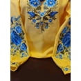 thumbnail image 3 of Flower Print Lantern Sleeves Boho Blouse Sexy Lace Tassel O Neck Women Tops Spring Summer Autumn Chic Blouses, 3 of 5