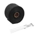 thumbnail image 1 of Escudo térmico de escape,Protector térmico universal para escape de motocicleta resistente,Protector de cubierta Heat Guards Protección contra altas temperaturas,Aislamiento de Negro 5 m, 1 of 9