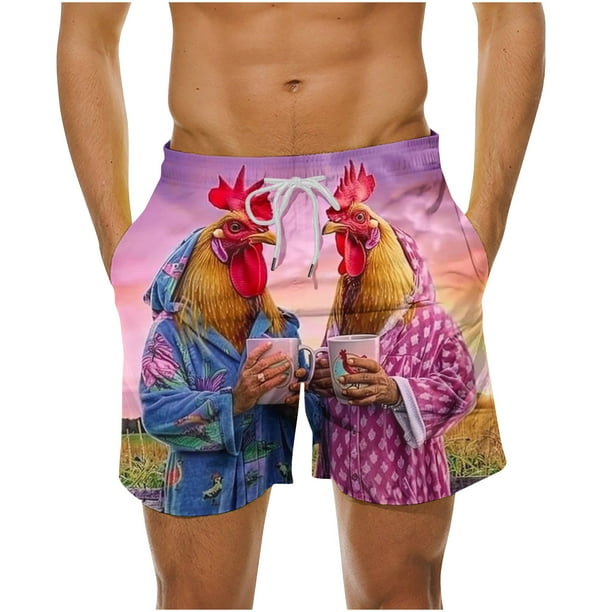Birdeem Maillots de Bain Hommes Ete en Vrac Plage Shorts Poche Maillots de Bain Walmart