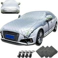 thumbnail image 1 of 2025 Upgraded Hail Protector Car Cover, Car Blanket for Hail, Car Cover Hail Protection Padded, All Weather Snowproof Windproof Sun Uv Protection, for Sedan/SUV/Mpv (MPV), 1 of 7