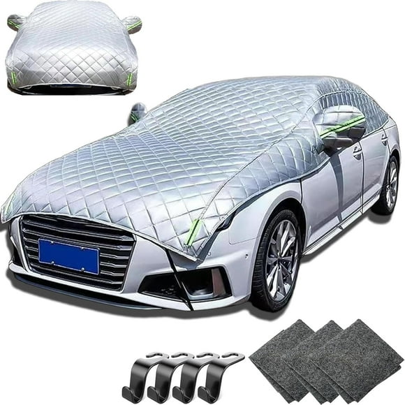 2025 Upgraded Hail Protector Car Cover, Car Blanket for Hail, Car Cover Hail Protection Padded, All Weather Snowproof Windproof Sun Uv Protection, for Sedan/SUV/Mpv (MPV)