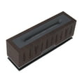 thumbnail image 3 of Difusor de aroma de llama Humidificador de aire Llama 3D Hueco Oficina en el hogar Luz nocturna ambiental Difusor de aroma 100-240 V Grano de madera oscura Enchufe del Reino Unido, 3 of 10