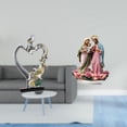 thumbnail image 2 of Figura De Acrílico De Pareja Romántica, Adorno De Escritorio único Para Dormitorio, Boda, Estantería, Hogar, Vacaciones, Mesa, Chimenea, Decoración, 2 of 8