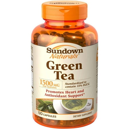 Sundown Naturals Green Tea Capsules, 150