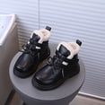 thumbnail image 2 of NOLDARES Kids Winter Snow Boots Waterproof Outdoor Warm Fleece Lined Shoes(Toddler/Little Kids/Big Kids),Y152-Black, 2 of 8