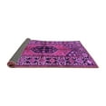 thumbnail image 2 of Ahgly Company Indoor Round Persian Purple Traditional Area Rugs, 7' Round, 2 of 4