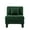 Green, variant on Lucas Armless sofa W/Pillow Polyester -Dark Grey