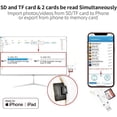 thumbnail image 4 of Lector de tarjetas de memoria ZOIOT 4in1 para iPhone Lightning USB-C, 4 of 7