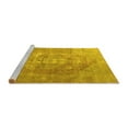 thumbnail image 2 of Ahgly Company Machine Washable Indoor Rectangle Persian Yellow Traditional Area Rugs, 2' x 3', 2 of 4