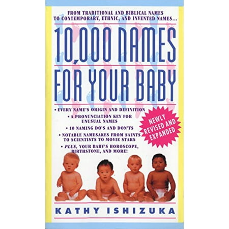 

10 000 Names for Your Baby Pre-Owned Other 0440223369 9780440223368 Kathy Ishizuka
