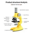 thumbnail image 6 of High Definition Microscope,Beginner Microscope Kit with HD 100X 600X 1200X Magnification,Lab Microscope Accessories Digital Biological Laboratory Microscope Kit, 6 of 9