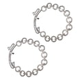 thumbnail image 6 of 1 Pair Women's Metal Rings Shoulder Chain Chain with Sparkling Rhinestones Bra Underwear Strap for Parties and Weddings, 6 of 8