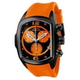 thumbnail image 3 of Invicta Men's 6727 Lupah Collection Chronograph Black Ion-Plated Orange Rubber Watch, 3 of 3
